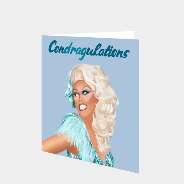 ConDRAGulations Card
