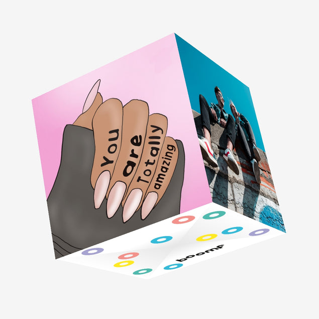 You Are Totally Amazing Confetti-exploding Greetings Card