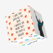 I Love You With All My Bum Confetti-exploding Greetings Card