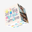 Just Do Your Magic Unicorn Horn Happy Birthday Confetti-exploding Greetings Card