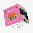 Talk Turkey To Me Christmas Confetti-exploding Greetings Card
