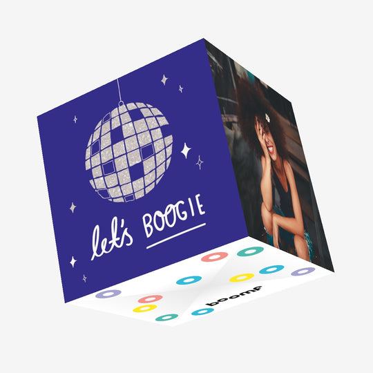 Let's Boogie  Confetti-exploding Greetings Card