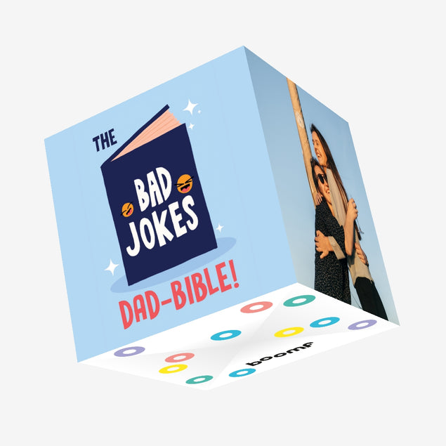 Dad Jokes Bible Father’s Day Confetti-exploding Greetings Card