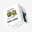 Happy Christmas Peas, Joy And... Confetti-exploding Greetings Card