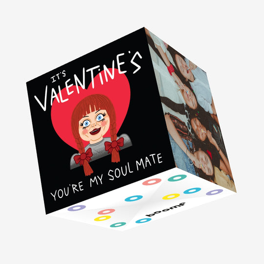 It's Valentine's You're My Soul Mate Annabelle Confetti-exploding Greetings Card