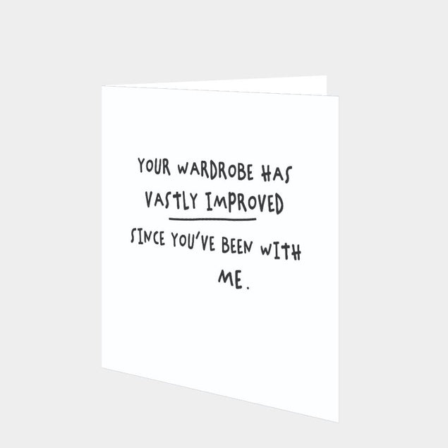 Vastly Improved Wardrobe Card