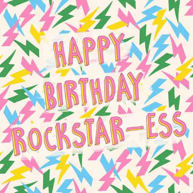 Rockstar-ess Card