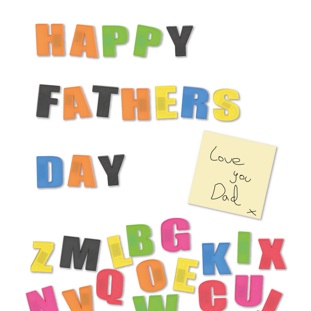 Fridge Magnet Father's Day card - 1