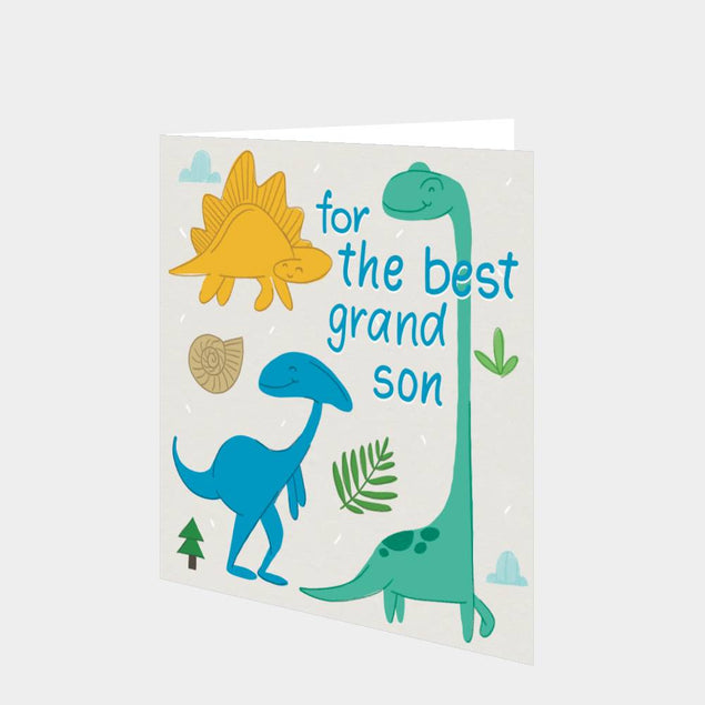 For The Best Grandson Card