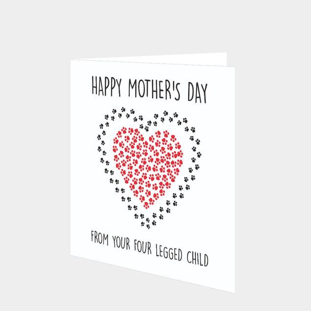 From Your Four Legged Child Card
