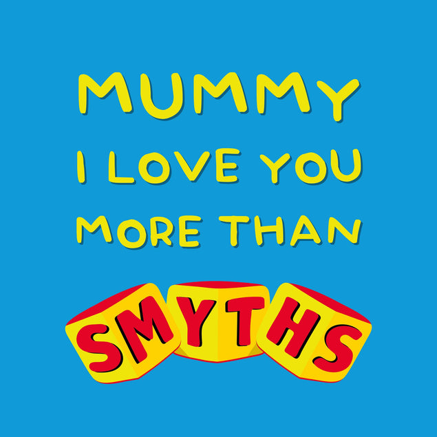 Mummy I Love You More Than Bomb 3D Cube Card