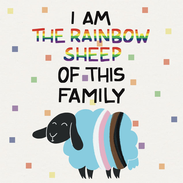 The Rainbow Sheep Card