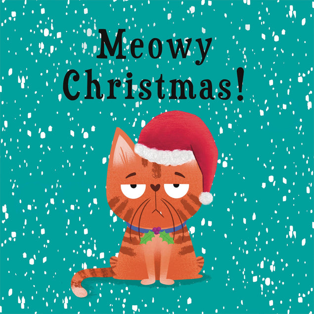 Grumpy Cat Meowy Christmas Card - 1