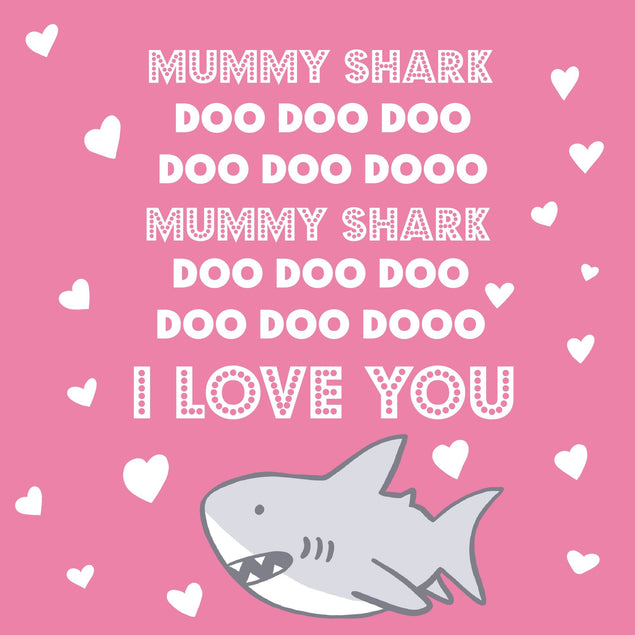 Mummy Shark Card