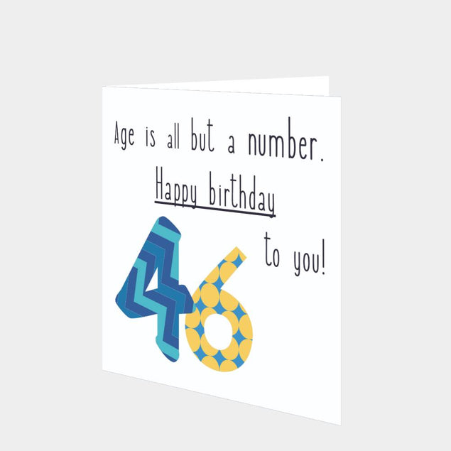 Happy 45th Birthday To You! Card