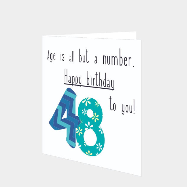 Happy 48th Birthday To You! Card