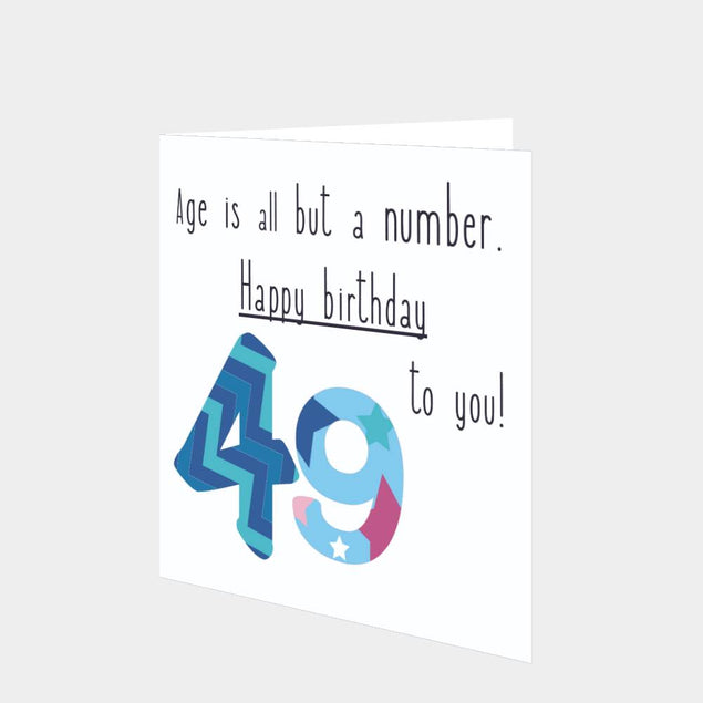 Happy 50th Birthday To You! Card