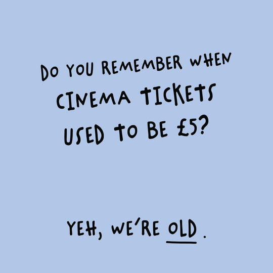 Cinema Tickets Card