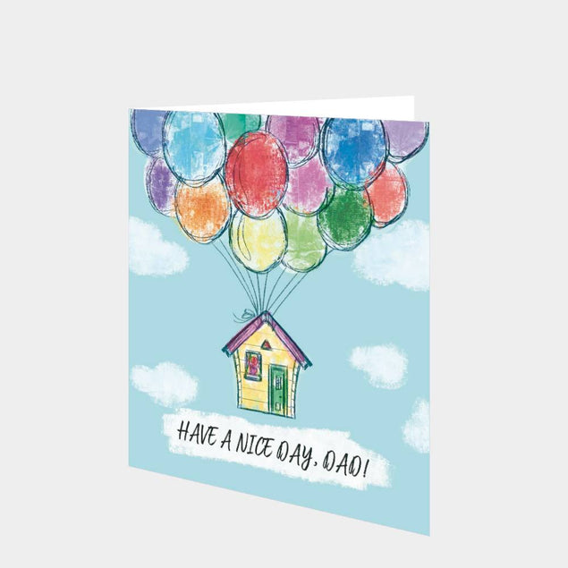 Have A Nice Day, Dad! Balloons Card