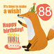 Make a Wish 88th Birthday Card