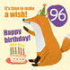 Make a Wish 96th Birthday Card