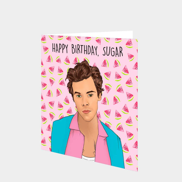 Happy Birthday Sugar Card