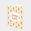 Tiny Carrots Easter Card
