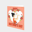 Happy First Mother's Day Mother & Child - Pink Card