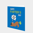 Happy Farter's Day French Bulldog Card