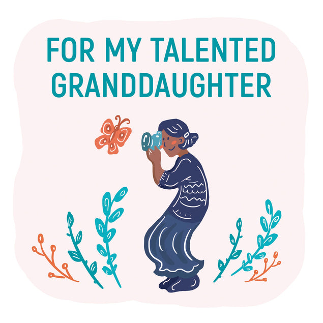 Talented Granddaughter Photography Card