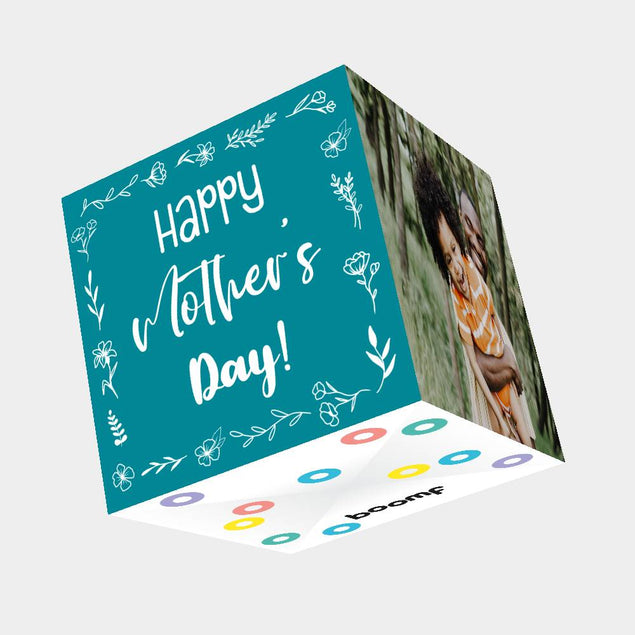 Happy Mother's Day Bomb 3D Cube Card