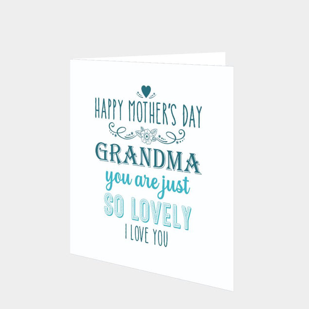 Happy Mothers Day Grandma Card