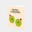 Ha-Pea Christmas Card