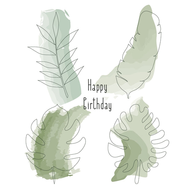 Leaf Birthday Card – Boomf