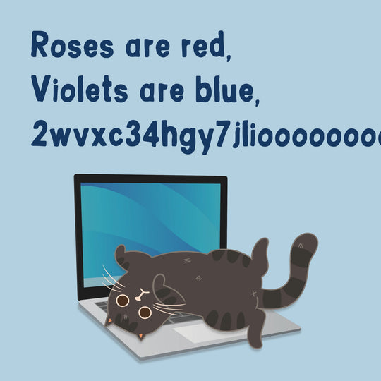 Roses Are Red Violets Are Blue Card