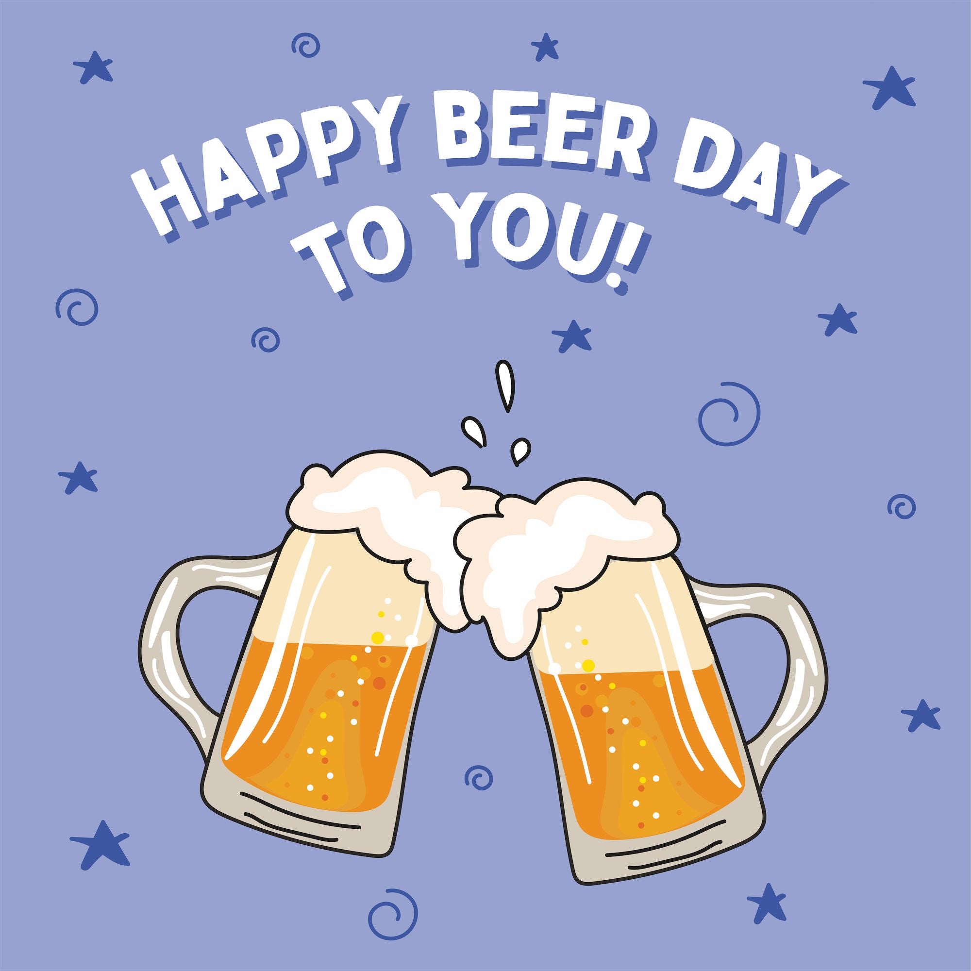 Happy Beer Day To You Card – Boomf