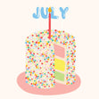 July Sprinkles Card