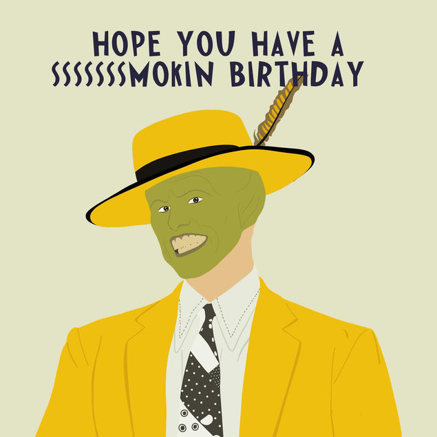 Smokin' Birthday Card