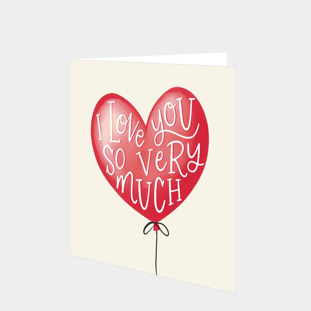 I Love You So Very Much Card