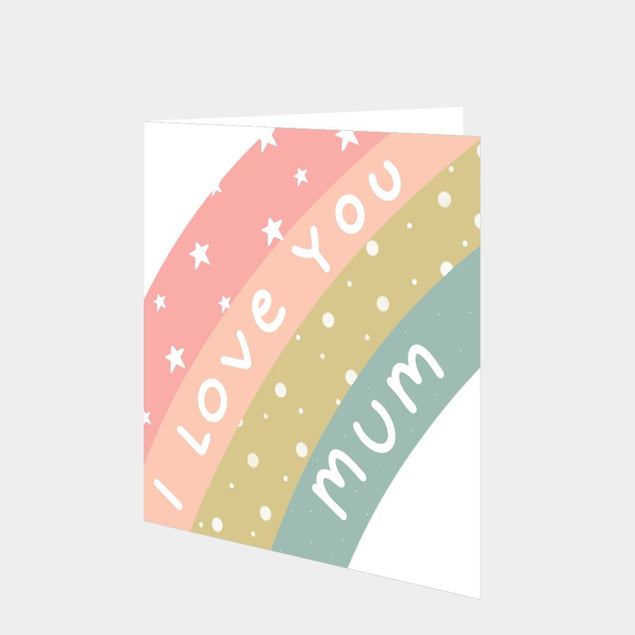 I Love You Mum Card