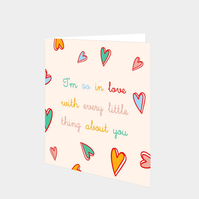 I'm So In Love Card
