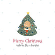 Merry Christmas Celebrate Like A Hamster Card Season_Christmas Seo_Hamster