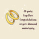 60 Years Together Happy Anniversary Card