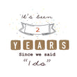 Since I Said 'I Do' Happy 2nd Anniversary Card Occasion_Wedding Anniversary Anniversary_2nd Anniversary