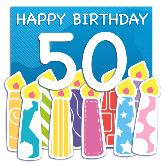 Happy 50th Birthday Card