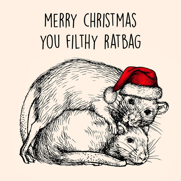 Filthy Ratbag Card