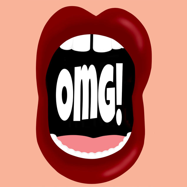 Oh My God! Congrats Card