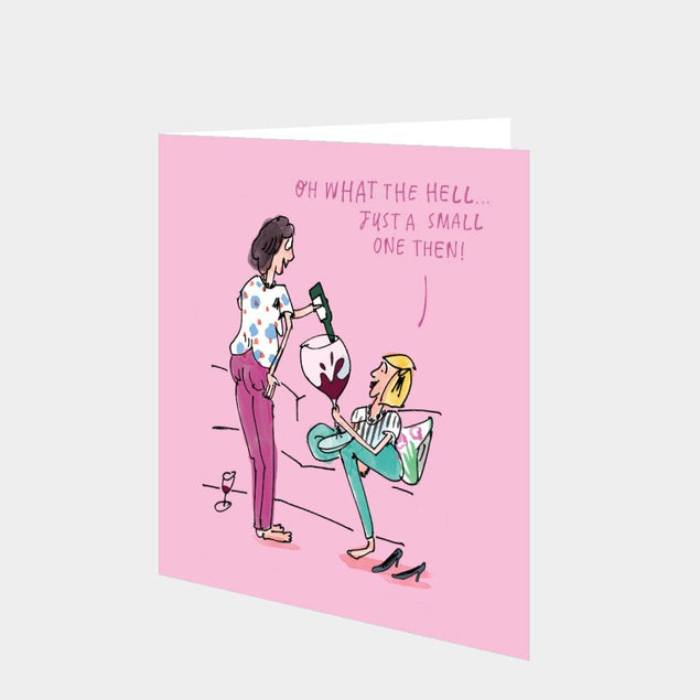 Just a small one Card