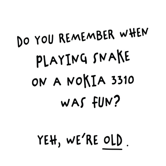 Snake Nokia 3310 Card