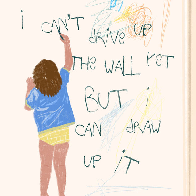 I Can't Drive Up The Wall Yet Bomb 3D Cube Card